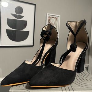 Elegant Black Women's Heels